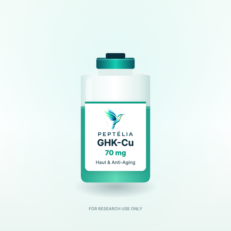 GHK-Cu 70 mg – Peptélia Forschungspeptid