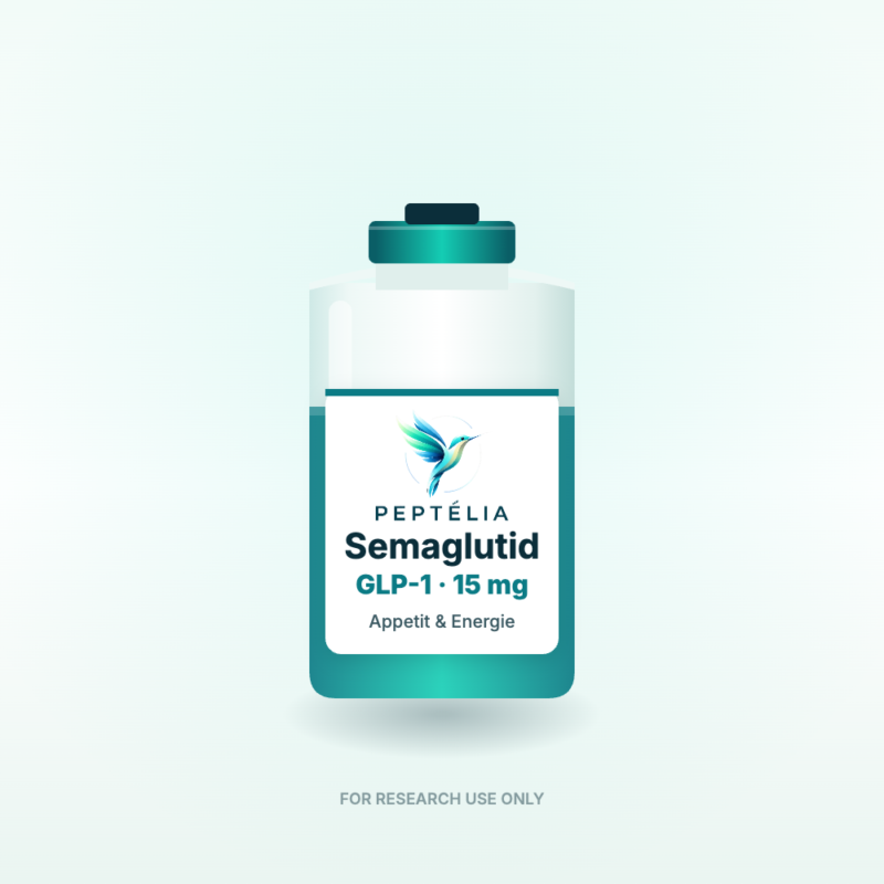 Semaglutid GLP-1 · 15 mg – Peptélia Forschungspeptid
