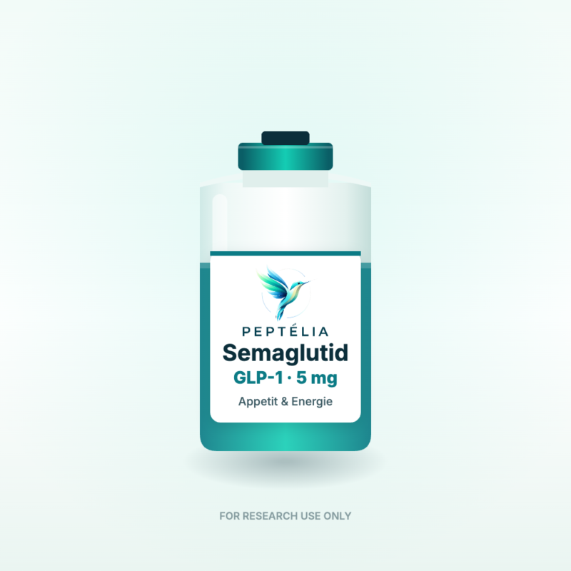 Semaglutid GLP-1 · 5 mg – Peptélia Forschungspeptid