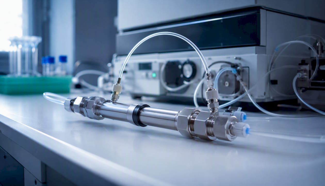 HPLC-Säule für die Reinheitsprüfung von Peptiden