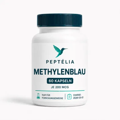Capsules de bleu de méthylène de Peptélia, 60 capsules