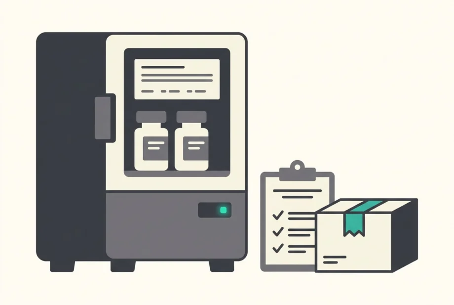 Professional header image for list-based article: GLP-1-Forschungssubstanzen beschaffen: Worauf Forscher be...